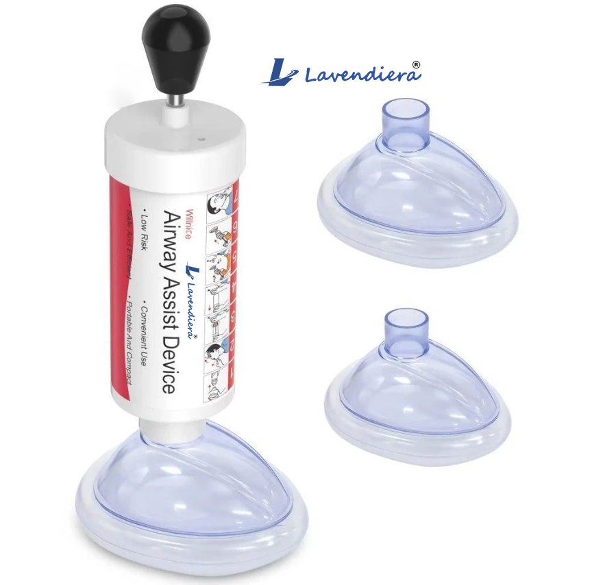 Thiết Bị Hút Dị Vật Đường Thở, Hỗ Trợ Sơ Cứu Nghẹn Hóc Cho Trẻ Em Và Người Lớn - Lavendiera 04